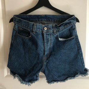 BRANDY MELVILLE / JOHN GALT denim shorts